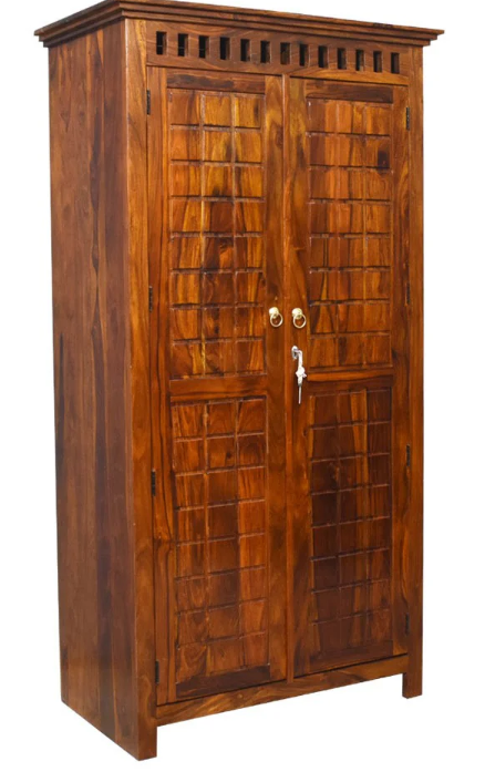 Aston sheesham wood wardrobe