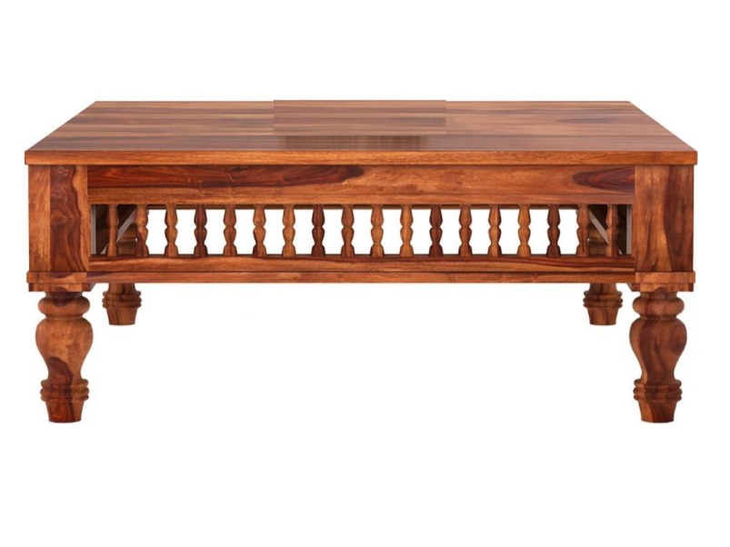 Wooden coffee table for living room