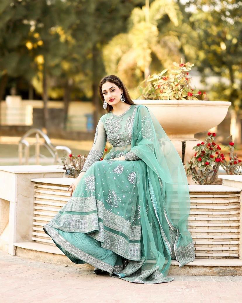 Vamika Green Sharara