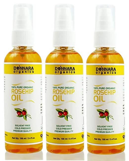 Donnara Organics Rosehip Hair Oil (Pack of 3)