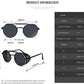Others Round Sunglasses (Free Size) (For Men & Women, Black)