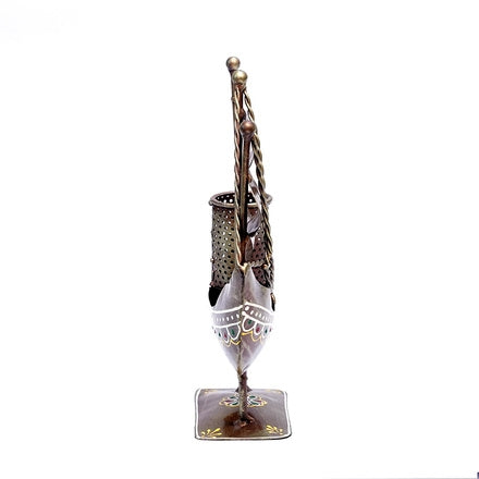 Artistic Metal Desk Organizers: Boat & Ship Pen Holders