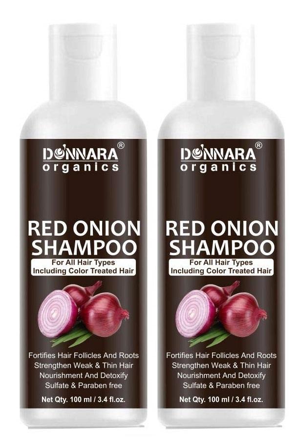 Donnara Organics Red Onion Shampoo (Pack of 2)