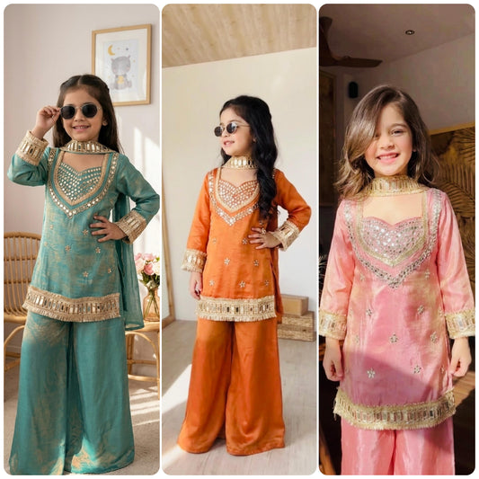 Kids ethnic set