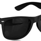 Combo of Balck and Square Black Sunglass Golden Touch