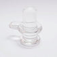 Shiva Shivling/Big Size for Home Pooja Decorative Showpiece - 4 inch, 20gm (Crystal, White)