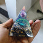 Powerful Chakra Orgone Pyramid for Reiki Healing and Energy Balance