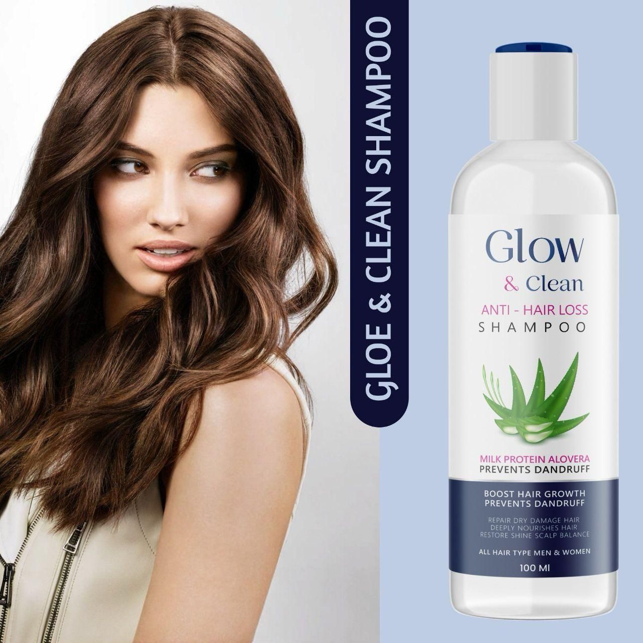 GLOW & Clean Anti-Hair Loss Shampoo (100ml)