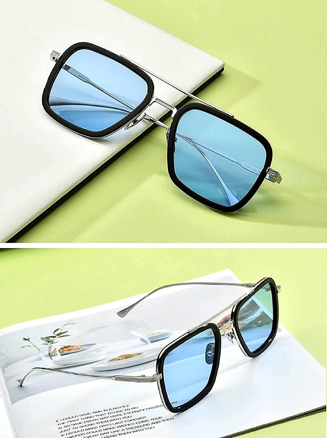 Polarized, UV Protection, Riding Glasses Wayfarer, Rectangular, Spectacle , Retro Square, Over-sized Sunglasses