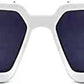 UV Protection Over-sized Sunglasses (60) (For Men & Women, Black, Black)