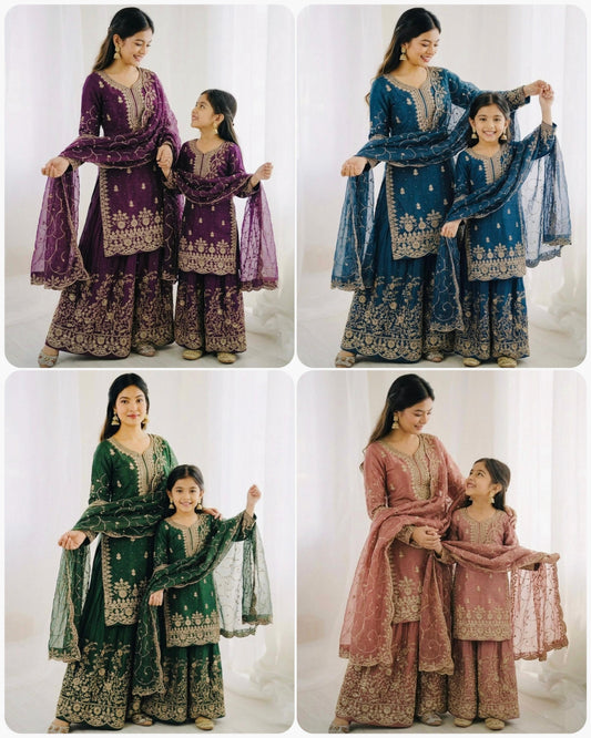 Mother and Daughter combo set