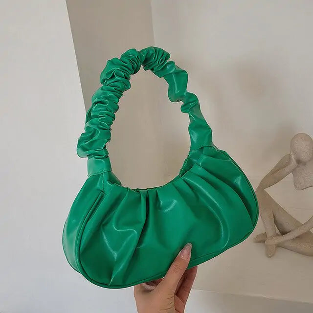 Pleated Cloud Handbags