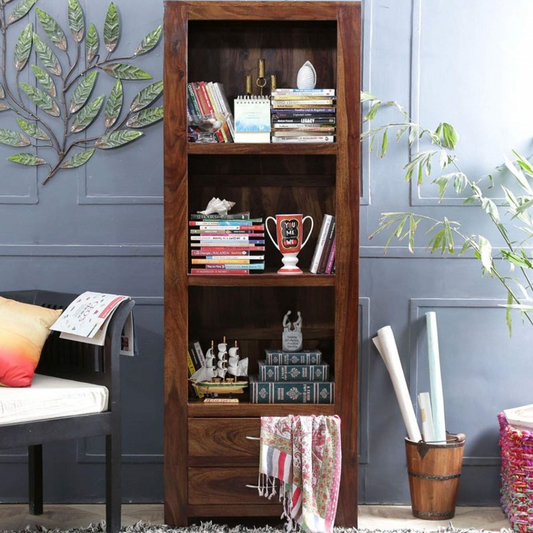 Solidwood book shelves
