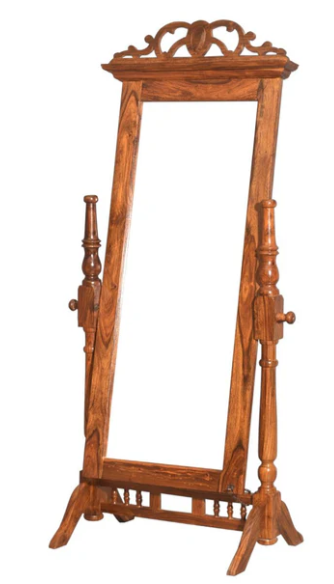 Sheesham wood standing mirror