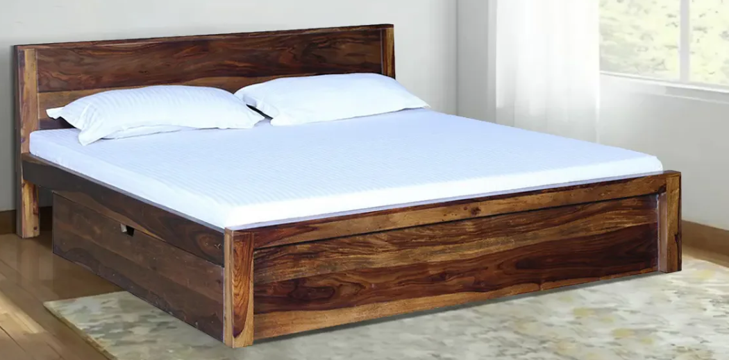 Aster Solidwood King Size double bed