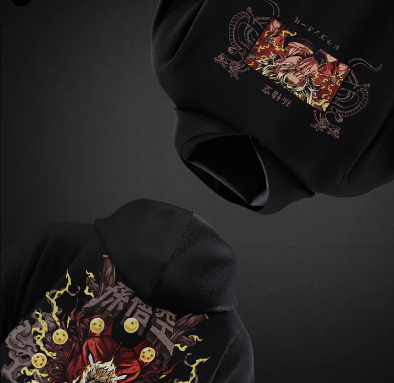 Dragonball Z oversized Hoodie