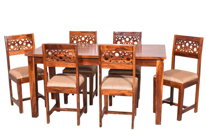 Solid wood designer dining table