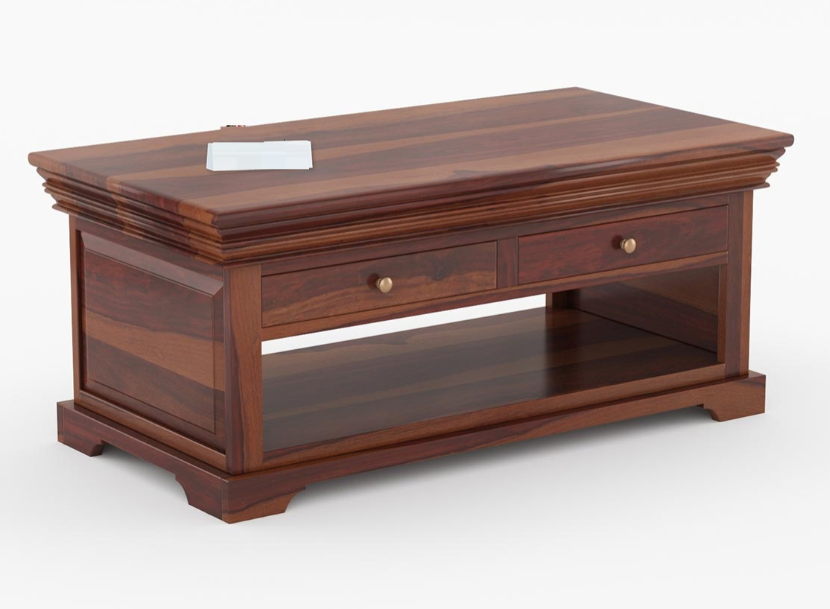 Solid sheesham wood coffee table