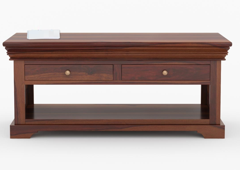 Solid sheesham wood coffee table