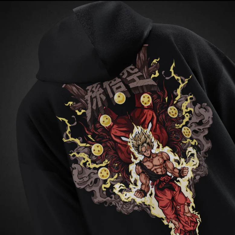 Dragonball Z oversized Hoodie