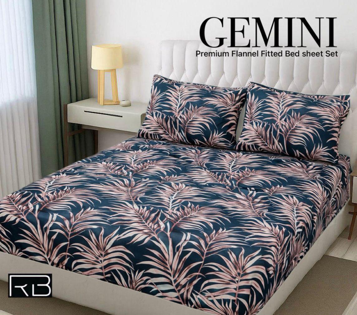 Gemini warm flannel bedsheet