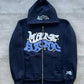 High Street Hip Hop Print Hoodie